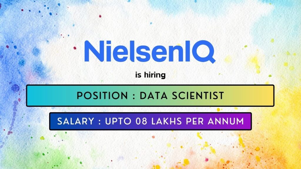 NielsenIQ is hiring for a Data Science job in Baroda.