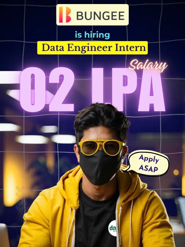 “Don’t Miss Out!”. Bungee Tech hires Data Engineer Intern.